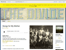 Tablet Screenshot of divideband.bandcamp.com