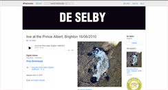 Desktop Screenshot of deselby.bandcamp.com