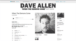 Desktop Screenshot of daveallen.bandcamp.com