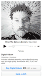 Mobile Screenshot of daveallen.bandcamp.com