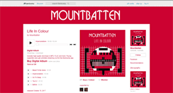 Desktop Screenshot of mountbatten.bandcamp.com