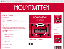 Tablet Screenshot of mountbatten.bandcamp.com