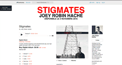 Desktop Screenshot of joeyrobinhache.bandcamp.com
