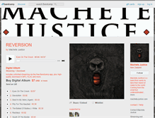 Tablet Screenshot of machetejustice.bandcamp.com