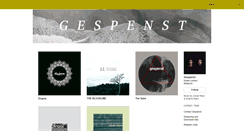 Desktop Screenshot of gespenst.bandcamp.com