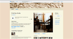 Desktop Screenshot of killarney.bandcamp.com