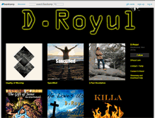 Tablet Screenshot of droyul.bandcamp.com