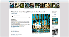 Desktop Screenshot of makingfriends.bandcamp.com