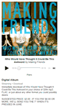 Mobile Screenshot of makingfriends.bandcamp.com