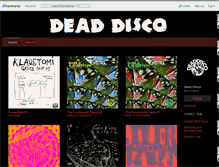 Tablet Screenshot of deaddisco.bandcamp.com