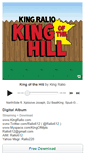 Mobile Screenshot of kingralio.bandcamp.com