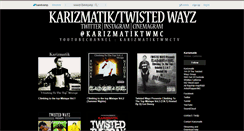 Desktop Screenshot of karizmatiktwistedwayz.bandcamp.com