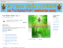 Tablet Screenshot of 13moonwalk4peace.bandcamp.com