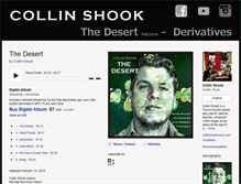 Tablet Screenshot of collinshook.bandcamp.com