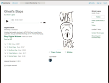 Tablet Screenshot of ghostlapse.bandcamp.com