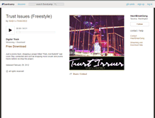 Tablet Screenshot of heartbreakgang.bandcamp.com