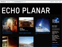 Tablet Screenshot of echoplanar.bandcamp.com