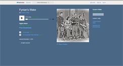 Desktop Screenshot of fynianswake.bandcamp.com