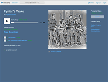 Tablet Screenshot of fynianswake.bandcamp.com