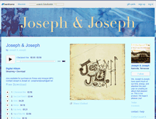 Tablet Screenshot of josephandjoseph.bandcamp.com