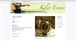 Desktop Screenshot of kileyevans.bandcamp.com