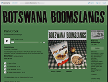 Tablet Screenshot of botswanaboomslangs.bandcamp.com