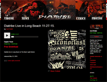 Tablet Screenshot of diatribe.bandcamp.com