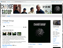 Tablet Screenshot of charge-group.bandcamp.com