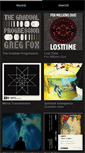 Mobile Screenshot of gregfox.bandcamp.com