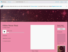 Tablet Screenshot of plasticplastic.bandcamp.com