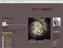 Tablet Screenshot of jennialpert.bandcamp.com