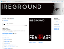 Tablet Screenshot of ireground.bandcamp.com