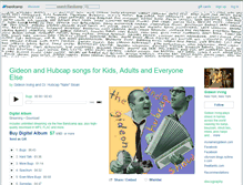 Tablet Screenshot of mynameisgideon.bandcamp.com
