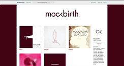 Desktop Screenshot of mockbirth.bandcamp.com