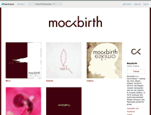 Tablet Screenshot of mockbirth.bandcamp.com