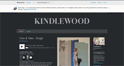 Desktop Screenshot of kindlewood.bandcamp.com