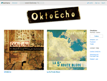 Tablet Screenshot of oktoecho.bandcamp.com