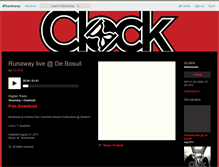 Tablet Screenshot of clockrockz.bandcamp.com