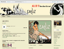 Tablet Screenshot of eatliz.bandcamp.com