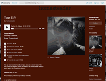 Tablet Screenshot of homesteaderhomesteader.bandcamp.com