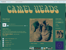 Tablet Screenshot of camelheads.bandcamp.com