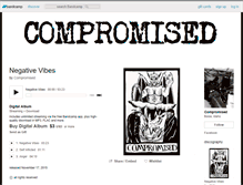 Tablet Screenshot of compromised.bandcamp.com