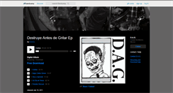 Desktop Screenshot of deage.bandcamp.com