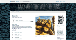 Desktop Screenshot of maxandthewildthings.bandcamp.com