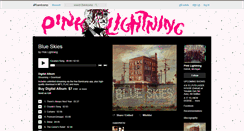 Desktop Screenshot of pinklightning.bandcamp.com