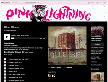 Tablet Screenshot of pinklightning.bandcamp.com