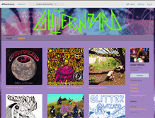 Tablet Screenshot of glitterwizard.bandcamp.com