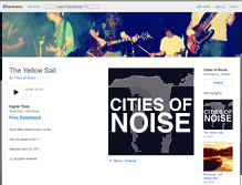 Tablet Screenshot of citiesofnoise.bandcamp.com