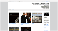 Desktop Screenshot of collectiveacoustics.bandcamp.com