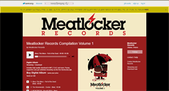 Desktop Screenshot of meatlockerrecords.bandcamp.com